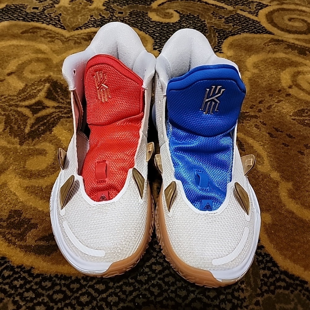 Nike Kyrie 7 By You ID Basketball Shoes White/Gold DA7567-991 6US/ 38UA Unisex